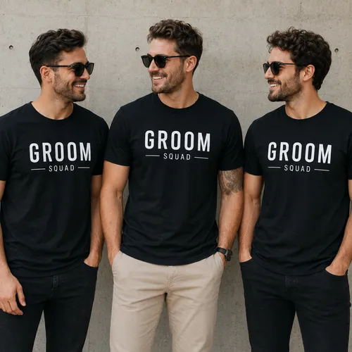 JGA Shirt „Groom Squad“
