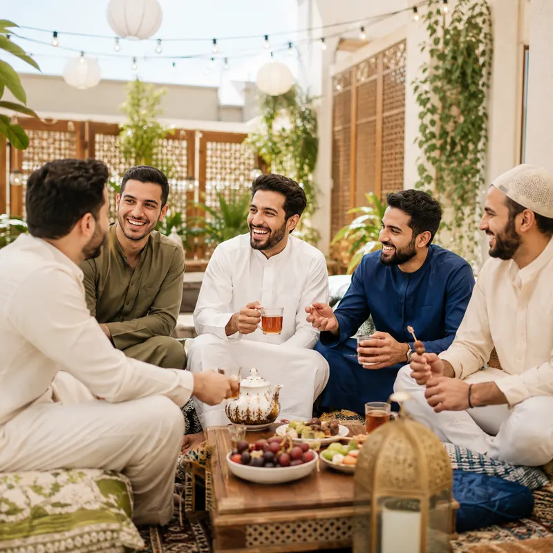 Junggesellenabschied für muslimische Männer: So geht's