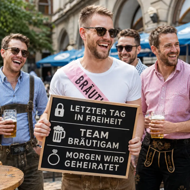 Die besten Sprüche für den Junggesellenabschied