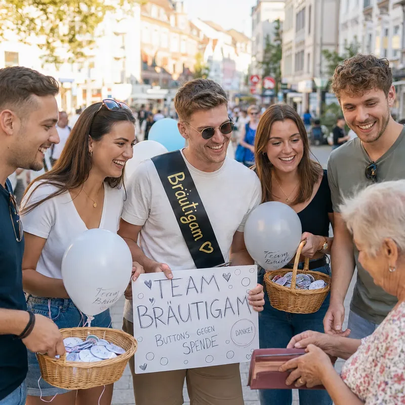 Junggesellenabschied Verkaufen: Die Straßenverkauf-Tradition erklärt